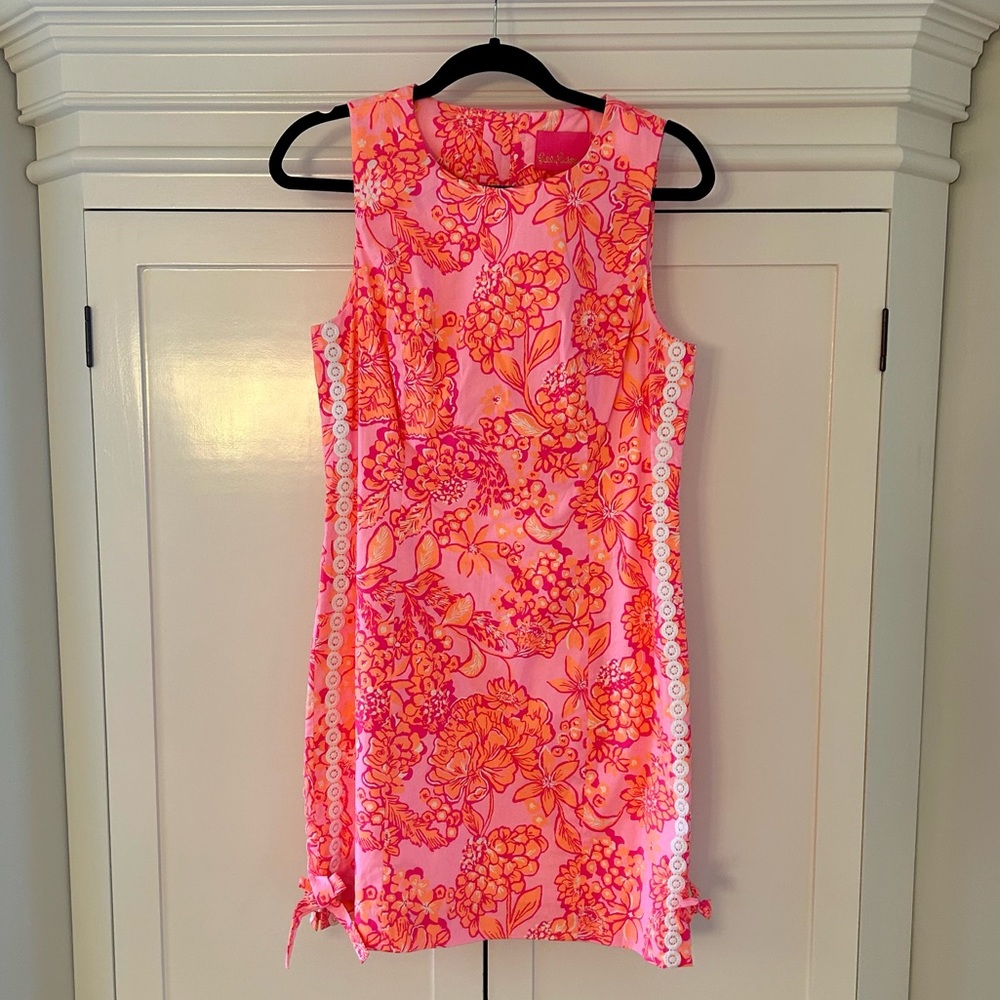 Lilly Pulitzer Shift Dress, 8, NWT, Mandevilla Baby Days Bloom